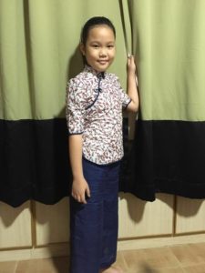 Sewing Classes Singapore Cheongsam KId 225x300 - Sewing Classes Singapore - Cheongsam KId