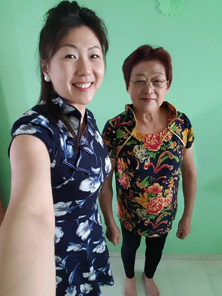 Sewing Classes Singapore - Cheongsam Sheila